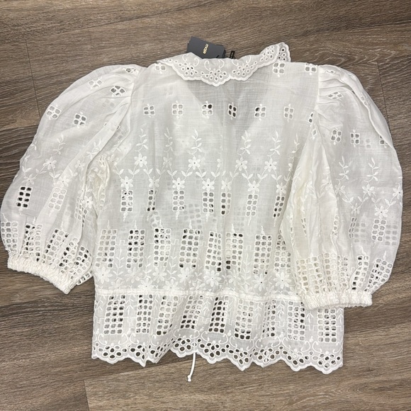 Maje Eyelet top - size 1 - Picture 4 of 4